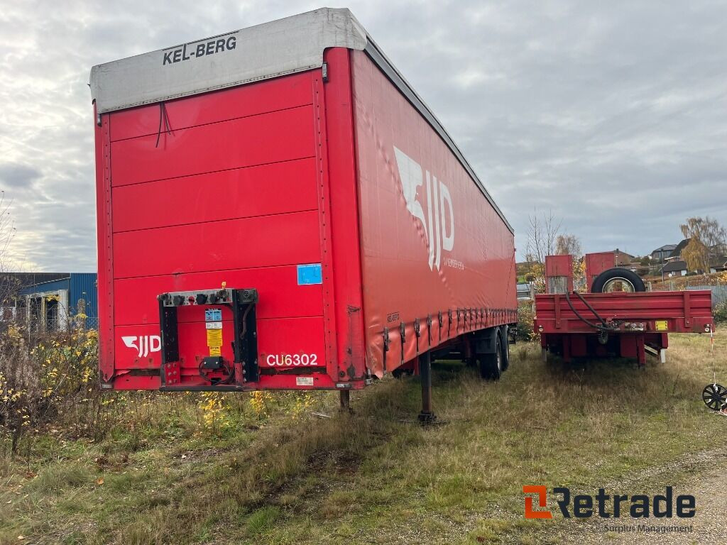Lastbiltrailer KELBERG D500V- 7100 lukket trailer. - نصف مقطورة ستارة: صورة 2 Lastbiltrailer KELBERG D500V- 7100 lukket trailer. - نصف مقطورة ستارة: صورة 2
