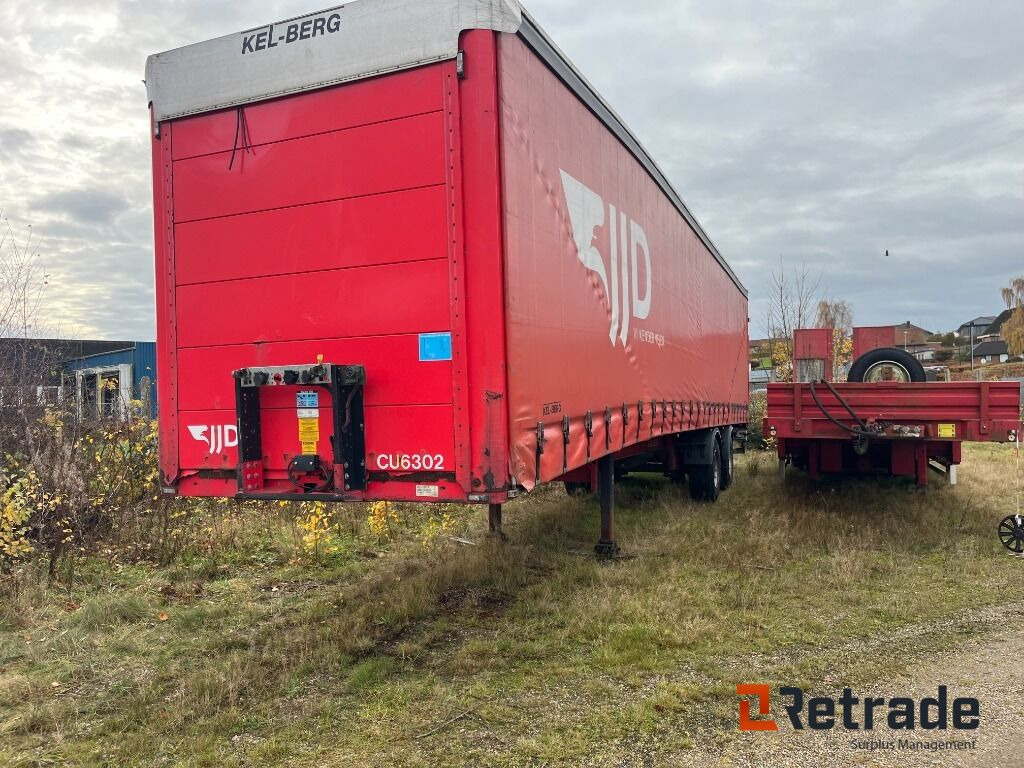 Lastbiltrailer KELBERG D500V- 7100 lukket trailer. - نصف مقطورة ستارة: صورة 1 Lastbiltrailer KELBERG D500V- 7100 lukket trailer. - نصف مقطورة ستارة: صورة 1