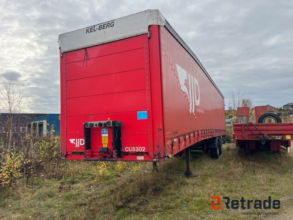 Lastbiltrailer KELBERG D500V- 7100 lukket trailer. - نصف مقطورة ستارة: صورة 3 Lastbiltrailer KELBERG D500V- 7100 lukket trailer. - نصف مقطورة ستارة: صورة 3