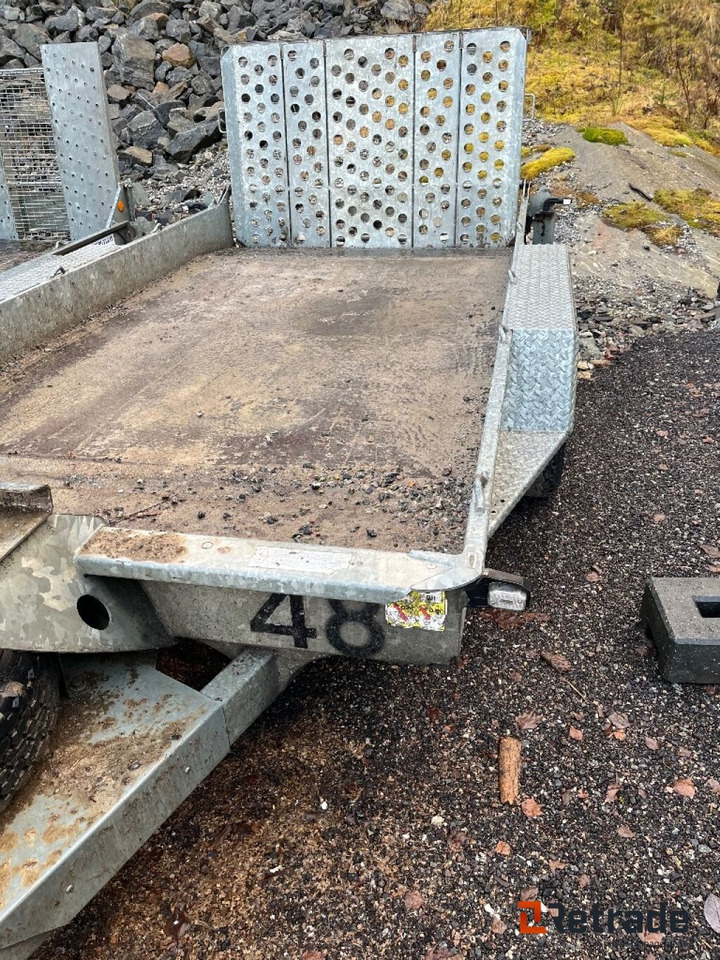 Maskinhenger IFOR WILLIAMS CT - مقطورة لنقل المعدات: صورة 2 Maskinhenger IFOR WILLIAMS CT - مقطورة لنقل المعدات: صورة 2