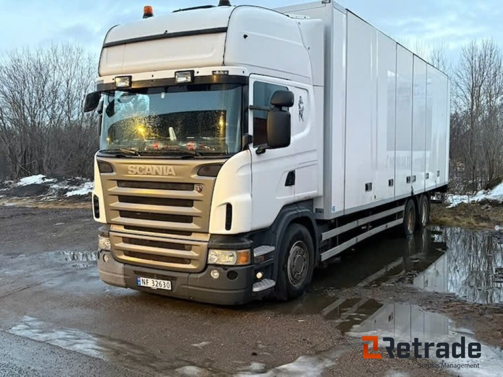 SCANIA R420LB SKAPBIL - شاحنة مقفلة: صورة 1 SCANIA R420LB SKAPBIL - شاحنة مقفلة: صورة 1