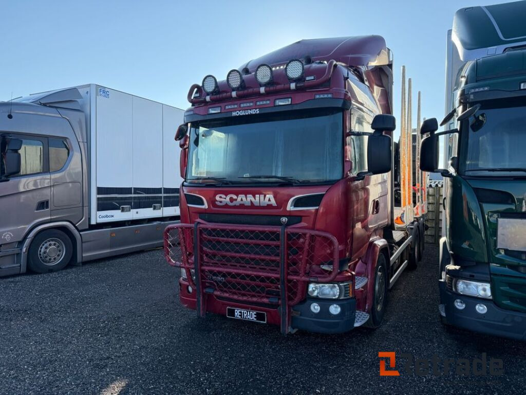 Scania R580 LB 6x4 Timmer bil/ Timber Truck - شاحنة قطع الأشجار: صورة 3 Scania R580 LB 6x4 Timmer bil/ Timber Truck - شاحنة قطع الأشجار: صورة 3