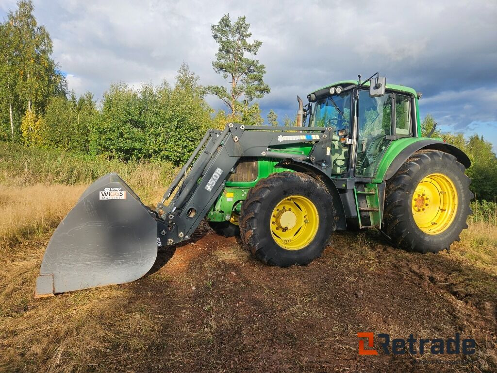 Traktor John Deere 6620 Lastare och Frontlyft - جرار: صورة 1 Traktor John Deere 6620 Lastare och Frontlyft - جرار: صورة 1