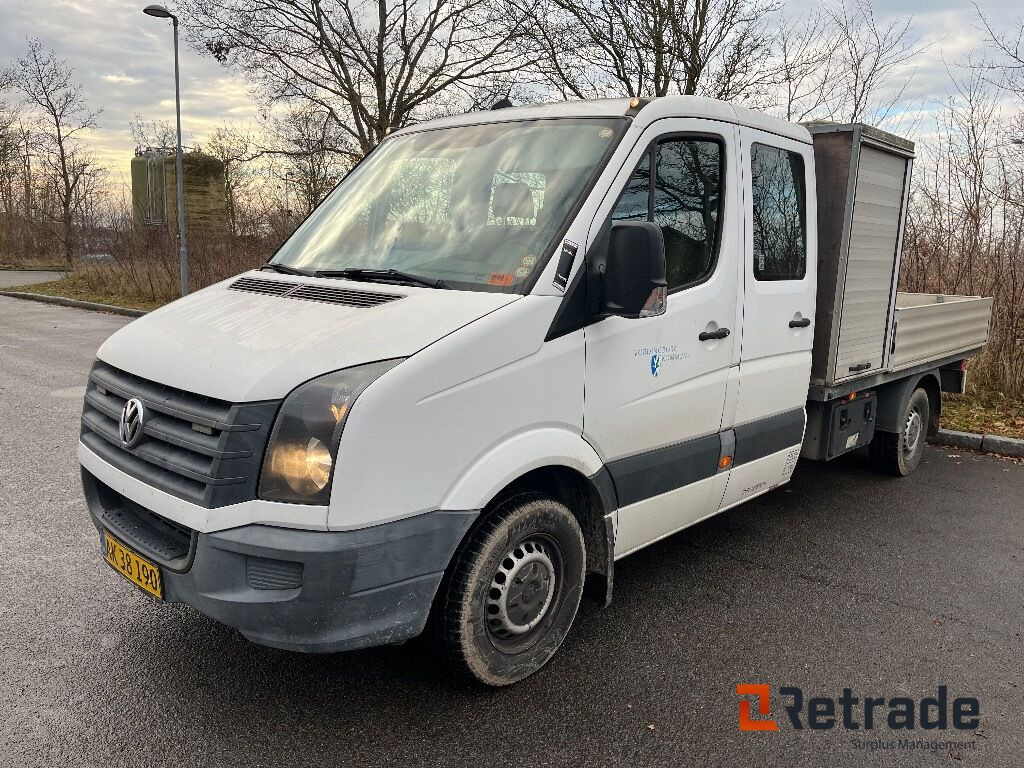 VOLKSWAGEN CRAFTER DOBBELTKABINE med ladkran. - سيارة: صورة 1 VOLKSWAGEN CRAFTER DOBBELTKABINE med ladkran. - سيارة: صورة 1