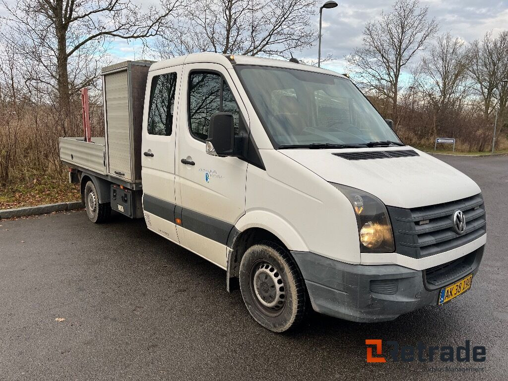 VOLKSWAGEN CRAFTER DOBBELTKABINE med ladkran. - سيارة: صورة 2 VOLKSWAGEN CRAFTER DOBBELTKABINE med ladkran. - سيارة: صورة 2