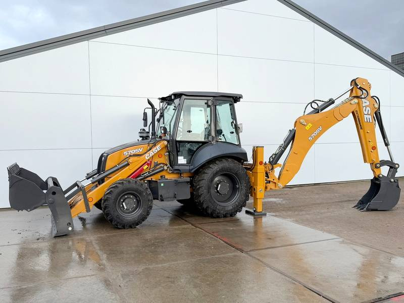 Case 570SV 4WD - 4/1 Bucket / Telescopic Boom / AC - جرافة حفار: صورة 1 Case 570SV 4WD - 4/1 Bucket / Telescopic Boom / AC - جرافة حفار: صورة 1