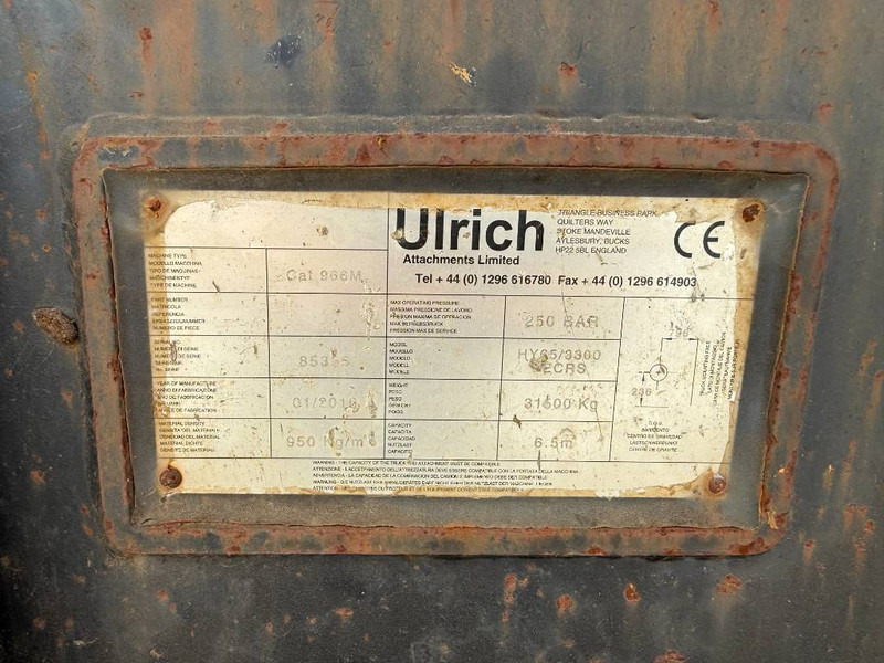 بكت - آلات البناء Cat 950M 966M - (Ulrich) High-Tip Bucket / 6.5m³: صورة 9