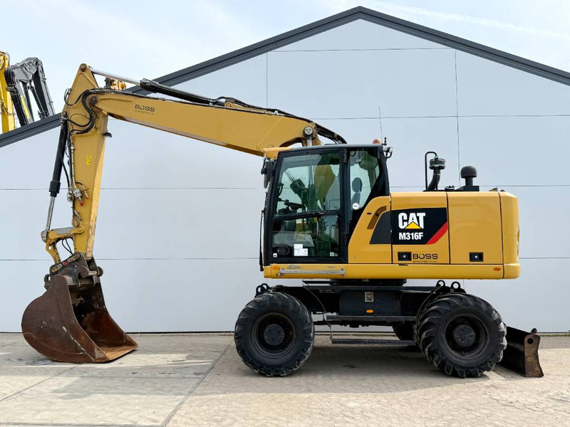 Cat M316F - Quick Coupler / Triple Boom / Auto Lube - حفارة دولاب: صورة 1 Cat M316F - Quick Coupler / Triple Boom / Auto Lube - حفارة دولاب: صورة 1