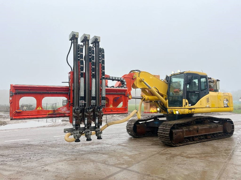 Komatsu PC290NLC-7K + Wimmer Jura Luna 3.100 Drill - حفار زحاف: صورة 2 Komatsu PC290NLC-7K + Wimmer Jura Luna 3.100 Drill - حفار زحاف: صورة 2