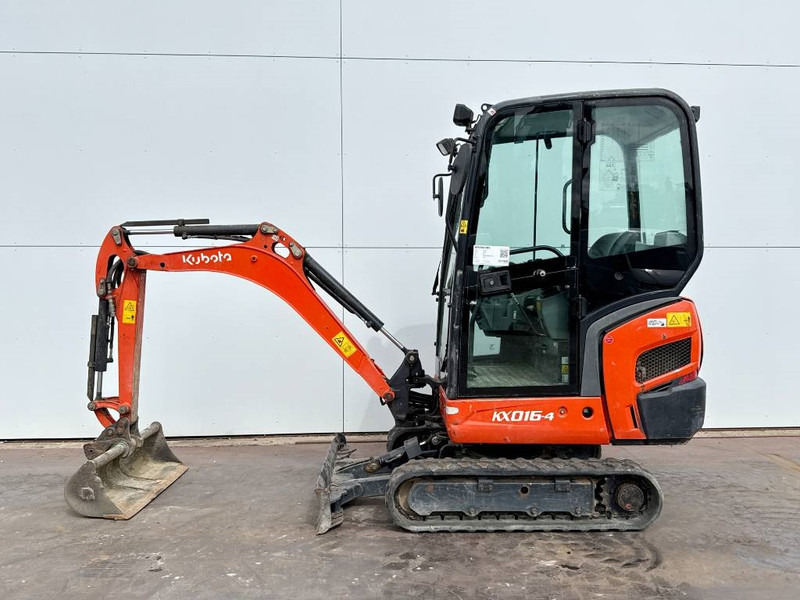Kubota KX016-4 - Hammer Lines / Quick Coupler - حفارة مُصَّغرة: صورة 1 Kubota KX016-4 - Hammer Lines / Quick Coupler - حفارة مُصَّغرة: صورة 1