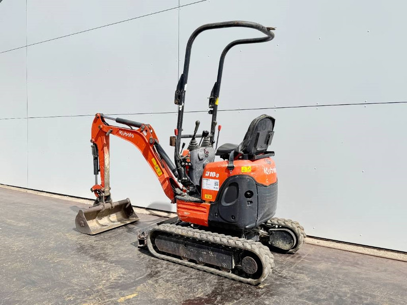 Kubota U10-3 - Hydr. Undercarriage / Hammer Lines - حفارة مُصَّغرة: صورة 3 Kubota U10-3 - Hydr. Undercarriage / Hammer Lines - حفارة مُصَّغرة: صورة 3
