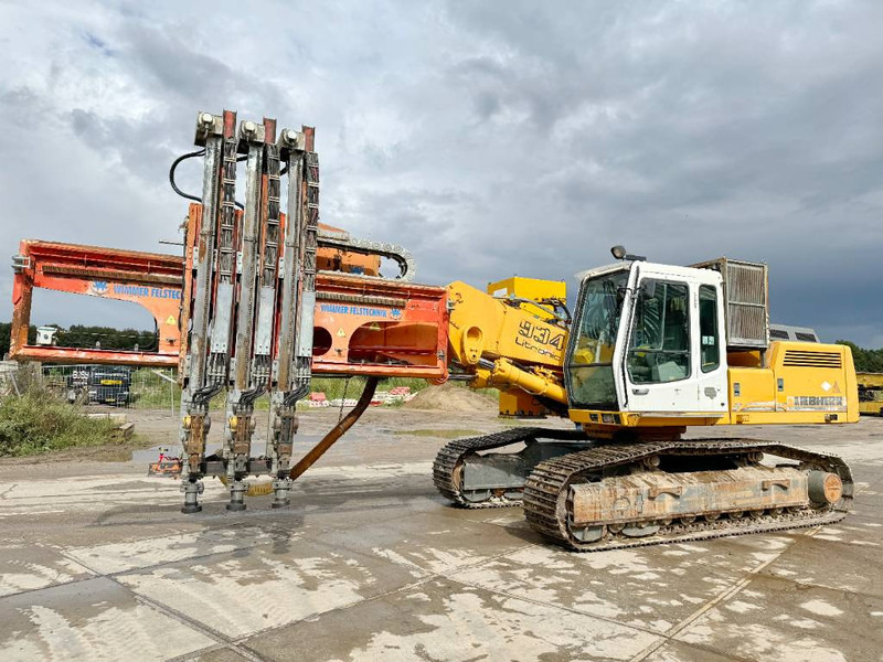 Liebherr R934 HDS Litronic - Wimmer Jura Luna 3.322 Drill - حفار زحاف: صورة 2 Liebherr R934 HDS Litronic - Wimmer Jura Luna 3.322 Drill - حفار زحاف: صورة 2