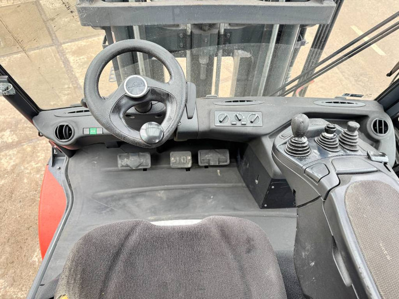 رافعة شوكية ديزل Linde H80D-03 - Triplex / German Machine: صورة 8