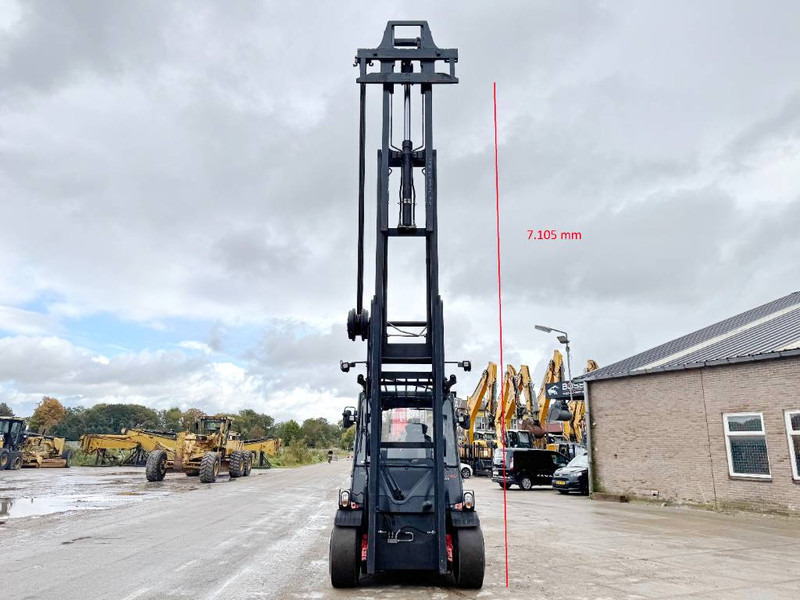 رافعة شوكية ديزل Linde H80D-03 - Triplex / German Machine: صورة 17