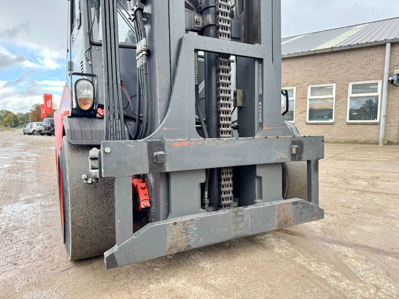 رافعة شوكية ديزل Linde H80D-03 - Triplex / German Machine: صورة 11