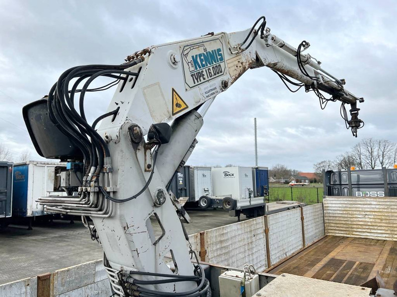 نصف مقطورة مسطحة Pacton T3-003 Brick Trailer - Kennis 16000-R Crane: صورة 11