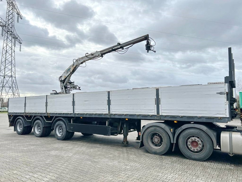 Pacton T3-003 Brick Trailer - Kennis 16000-R Crane - نصف مقطورة مسطحة: صورة 5 Pacton T3-003 Brick Trailer - Kennis 16000-R Crane - نصف مقطورة مسطحة: صورة 5