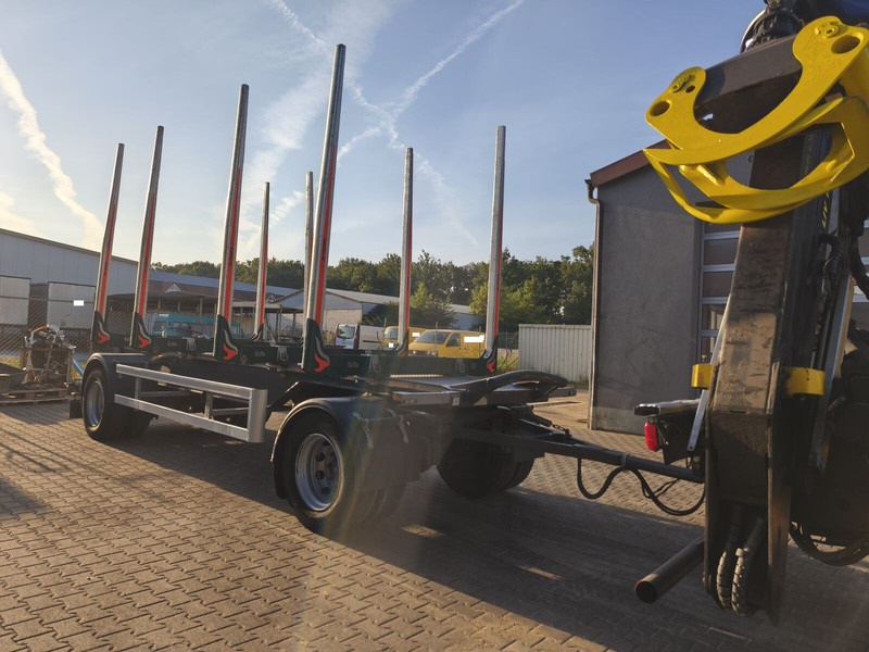 Ebert KHA 18 Exte Holztransporter - مقطورة اخشاب: صورة 1 Ebert KHA 18 Exte Holztransporter - مقطورة اخشاب: صورة 1