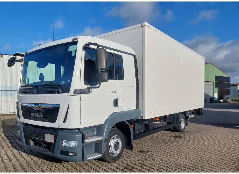 MAN TGL 8.190 L gFH Koffer LBW AHK (25) TÜV NEU - شاحنة مقفلة: صورة 1 MAN TGL 8.190 L gFH Koffer LBW AHK (25) TÜV NEU - شاحنة مقفلة: صورة 1