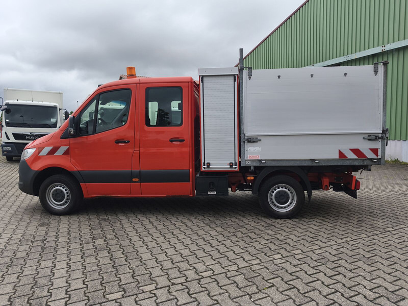 قلاب صغير, الشاحنات الصغيرة كابينة مزدوجة Mercedes-Benz 316 Sprinter DoKa Kipper Euro 6 4x2 (4): صورة 7