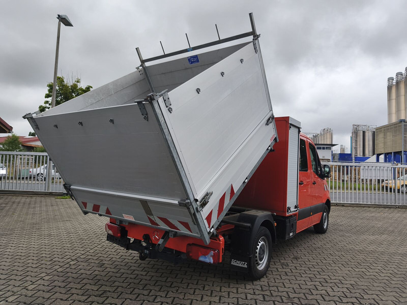 قلاب صغير, الشاحنات الصغيرة كابينة مزدوجة Mercedes-Benz 316 Sprinter DoKa Kipper Euro 6 4x2 (4): صورة 14
