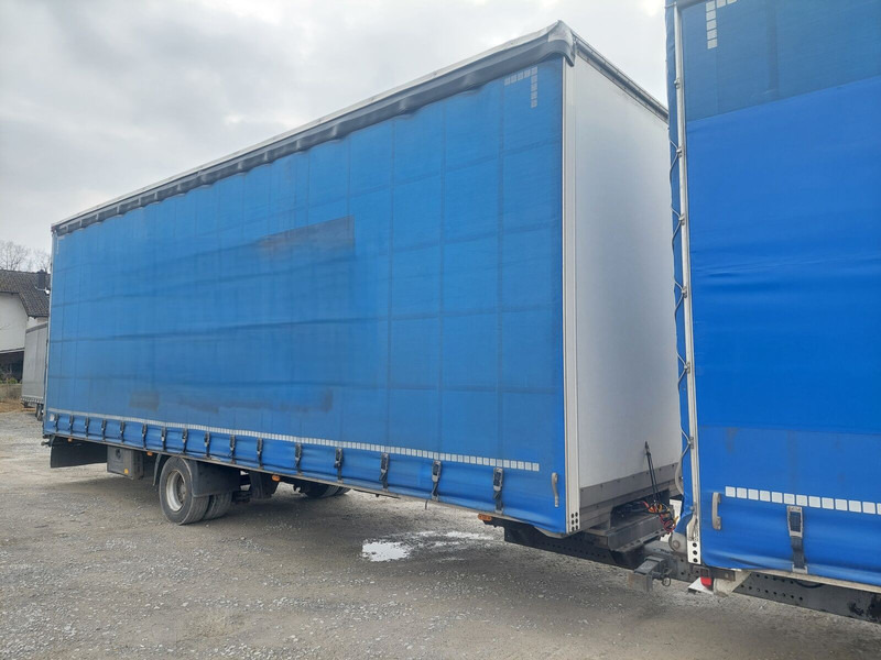 Ortmann Planenanhänger Jumbo Edscha Gardine - مقطورة ستارة جانبية: صورة 1 Ortmann Planenanhänger Jumbo Edscha Gardine - مقطورة ستارة جانبية: صورة 1