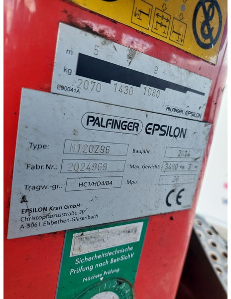 شاحنة قطع الأشجار, شاحنة كرين Scania R490 6x4 Euro 6 Kurzholz Palfinger AHK (2): صورة 14