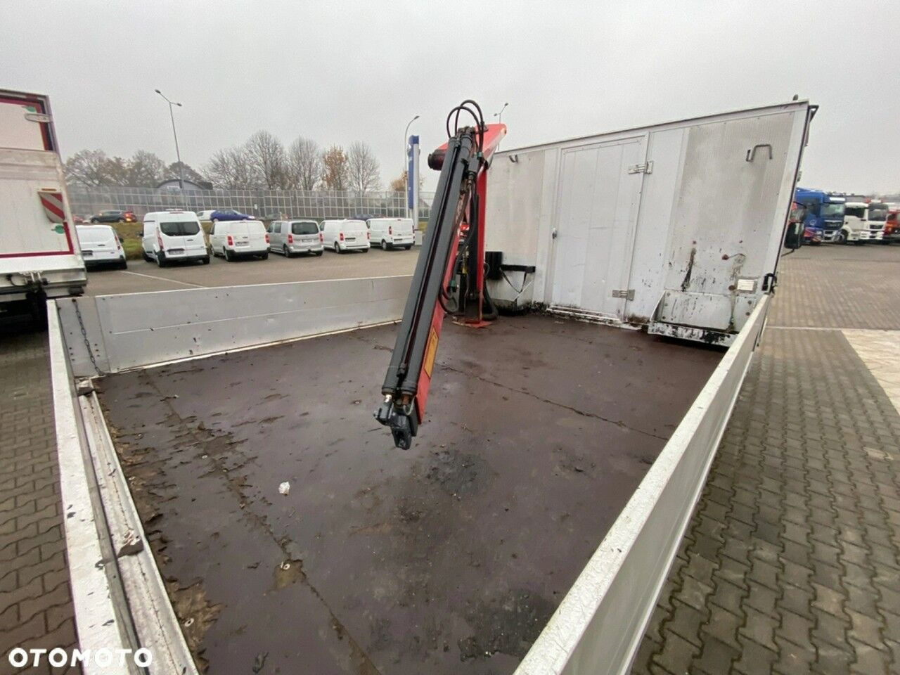 شاحنات مسطحة, شاحنة كرين Iveco Eurocargo ML80E17 / HDS HMF / 1 Owner / Doka: صورة 20