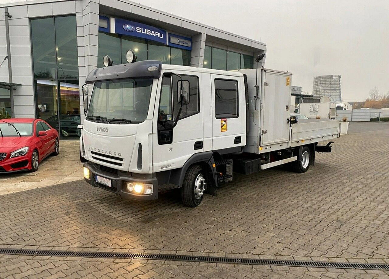 Iveco Eurocargo ML80E17 - شاحنات مسطحة, شاحنة كرين: صورة 2 Iveco Eurocargo ML80E17 - شاحنات مسطحة, شاحنة كرين: صورة 2
