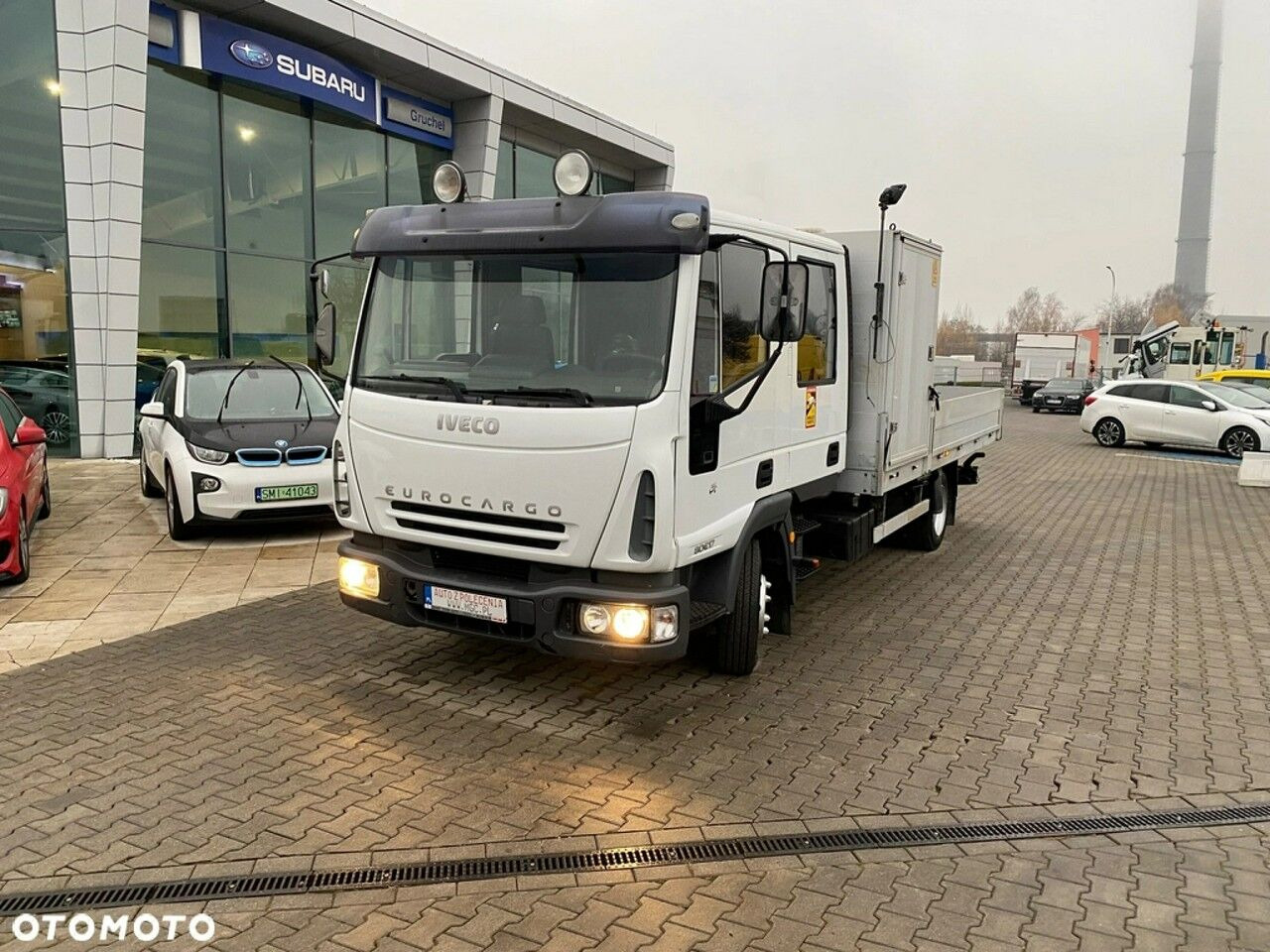 Iveco Eurocargo ML80E17 - شاحنات مسطحة, شاحنة كرين: صورة 3 Iveco Eurocargo ML80E17 - شاحنات مسطحة, شاحنة كرين: صورة 3