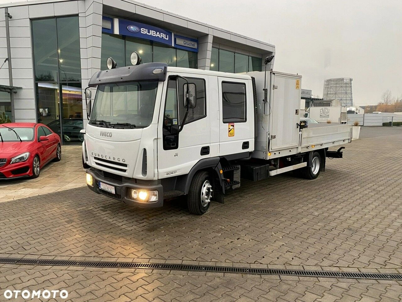 Iveco Eurocargo ML80E17 - شاحنات مسطحة, شاحنة كرين: صورة 2 Iveco Eurocargo ML80E17 - شاحنات مسطحة, شاحنة كرين: صورة 2