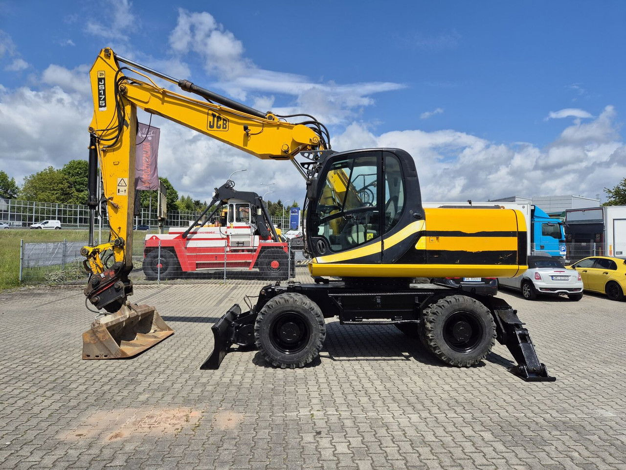 حفارة دولاب JCB JS 175 W / NEW Tire / 1 Owner / Serviced: صورة 10