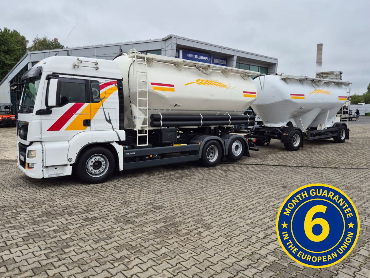 MAN TGS 26.480 Spritzer / 1 Owner /for transporting bulk materials - شاحنة: صورة 1 MAN TGS 26.480 Spritzer / 1 Owner /for transporting bulk materials - شاحنة: صورة 1