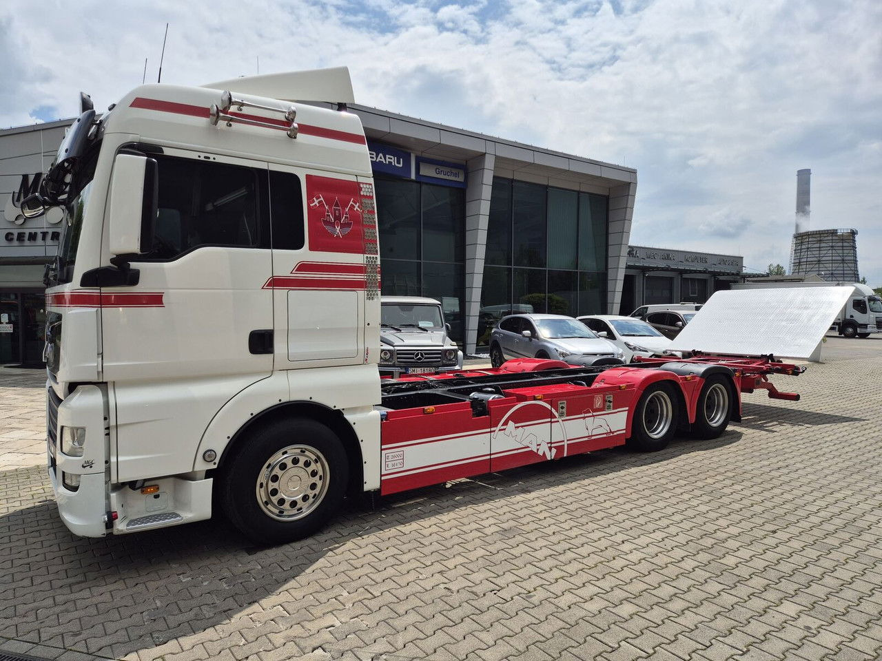 MAN TGX 28 28.420 , 6x2-2 LL + Trailer HFR KM 20 / 1 Owner / E6 /Techni - شاحنات الحاويات / جسم علوي قابل للتغيير شاحنة: صورة 4 MAN TGX 28 28.420 , 6x2-2 LL + Trailer HFR KM 20 / 1 Owner / E6 /Techni - شاحنات الحاويات / جسم علوي قابل للتغيير شاحنة: صورة 4