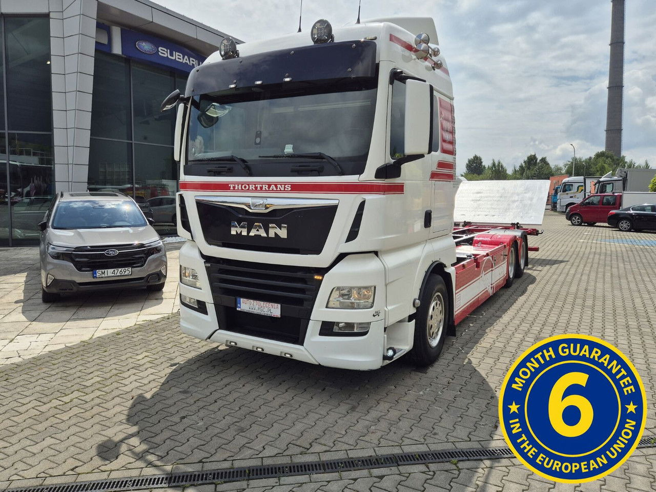 MAN TGX 28 28.420 , 6x2-2 LL + Trailer HFR KM 20 - شاحنات الحاويات / جسم علوي قابل للتغيير شاحنة: صورة 2 MAN TGX 28 28.420 , 6x2-2 LL + Trailer HFR KM 20 - شاحنات الحاويات / جسم علوي قابل للتغيير شاحنة: صورة 2