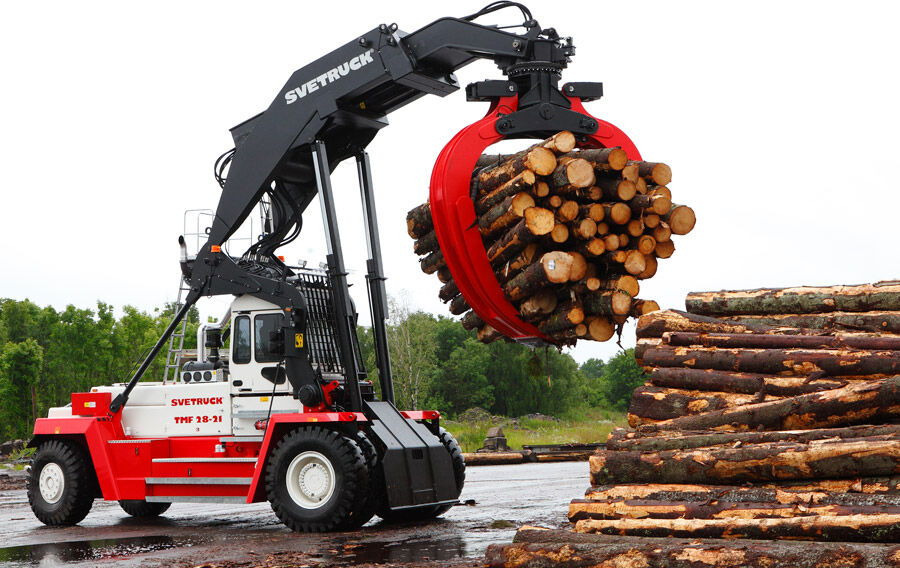 SVETRUCK TMF 12/9 HB / 1 Owner / Elme Spreader / Wood LOG A RM - المعبِّئ المناول: صورة 1 SVETRUCK TMF 12/9 HB / 1 Owner / Elme Spreader / Wood LOG A RM - المعبِّئ المناول: صورة 1