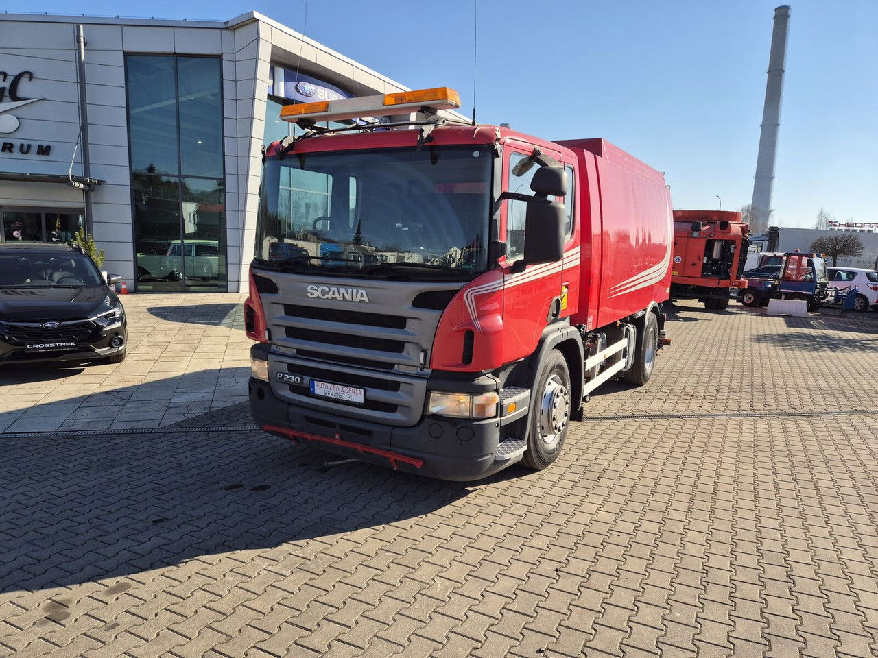Scania P230 4X2 / Sweeper / Johnston VX800 / Sprayer / LOW Mileage / - سياره كنس شوارع: صورة 2 Scania P230 4X2 / Sweeper / Johnston VX800 / Sprayer / LOW Mileage / - سياره كنس شوارع: صورة 2