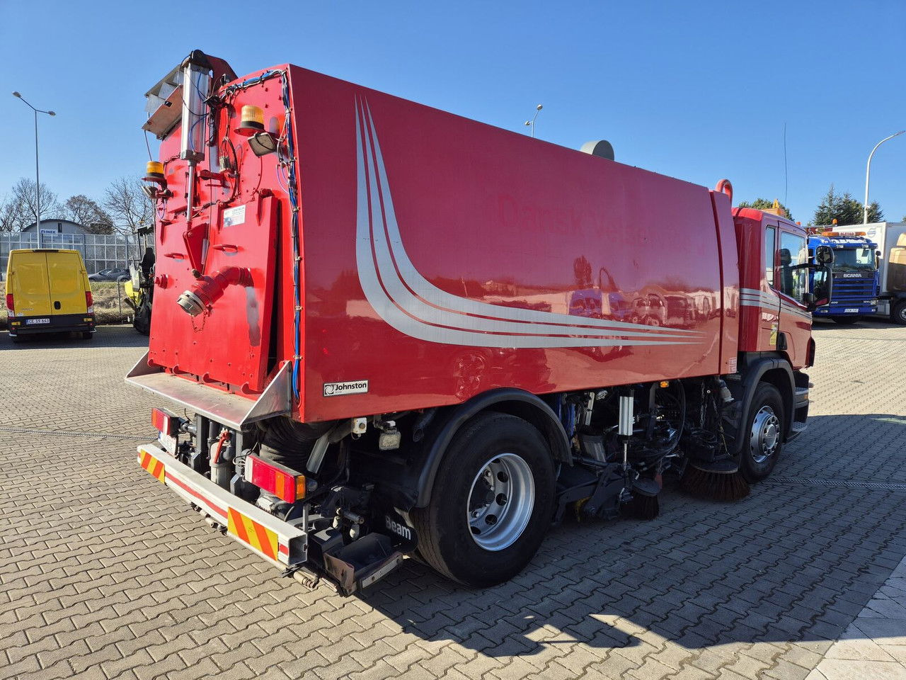 سياره كنس شوارع Scania P230 4X2 / Sweeper / Johnston VX800 / Sprayer / LOW Mileage /: صورة 7