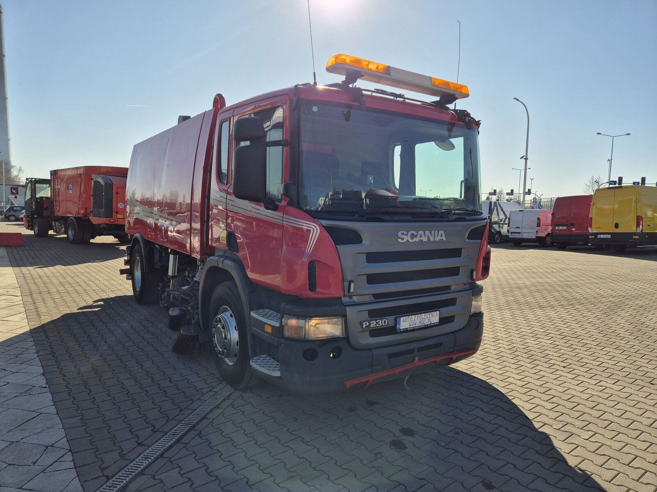 Scania P230 4X2 / Sweeper / Johnston VX800 / Sprayer / LOW Mileage / - سياره كنس شوارع: صورة 4 Scania P230 4X2 / Sweeper / Johnston VX800 / Sprayer / LOW Mileage / - سياره كنس شوارع: صورة 4