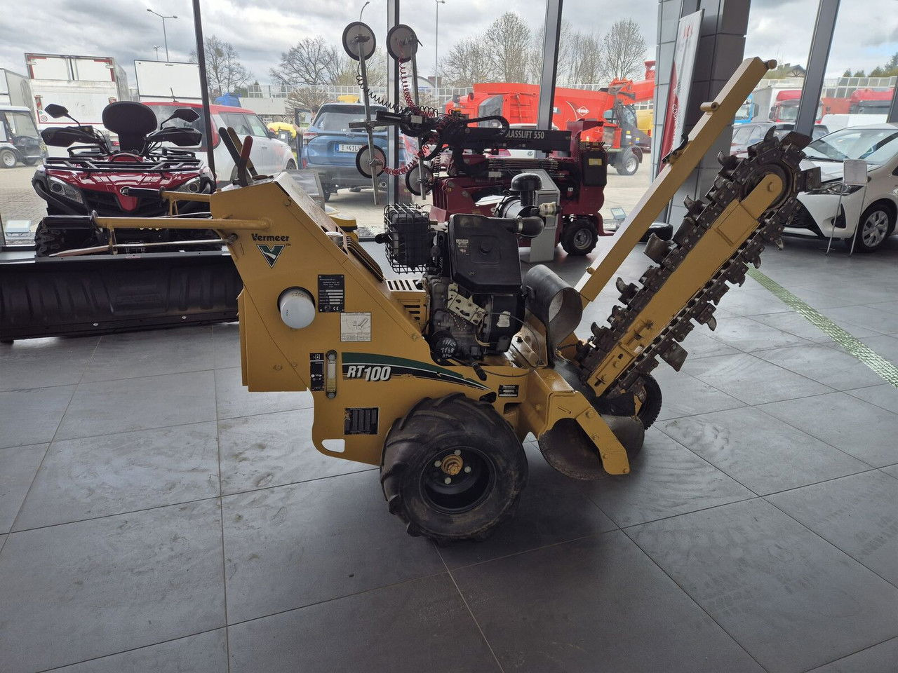 Vermeer RT100 / Trench SAW / Mini Chain Excavator / Idea L FOR Cables - حفارة الخنادق: صورة 4 Vermeer RT100 / Trench SAW / Mini Chain Excavator / Idea L FOR Cables - حفارة الخنادق: صورة 4