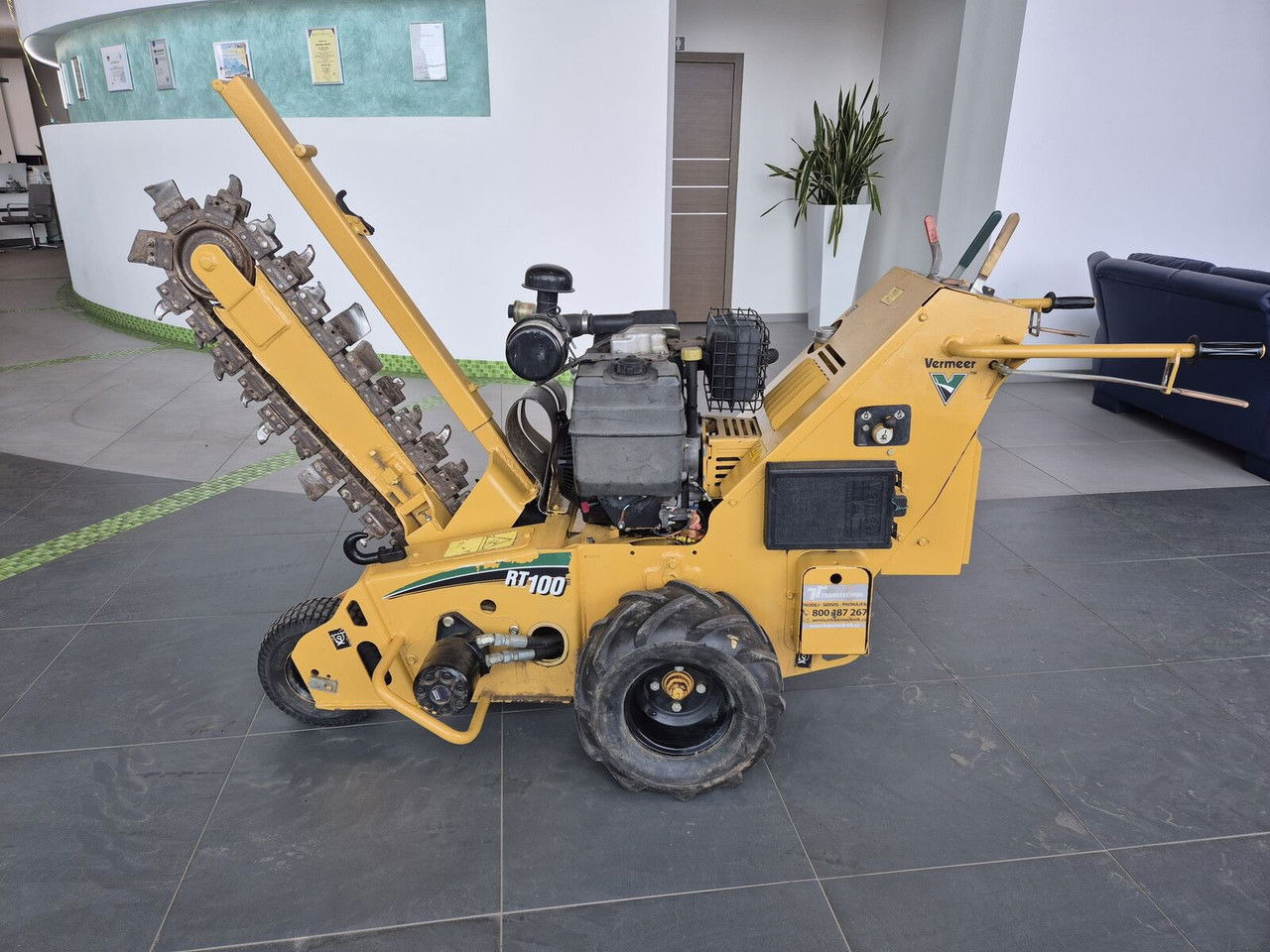 Vermeer RT100 / Trench SAW / Mini Chain Excavator / Idea L FOR Cables - حفارة الخنادق: صورة 2 Vermeer RT100 / Trench SAW / Mini Chain Excavator / Idea L FOR Cables - حفارة الخنادق: صورة 2