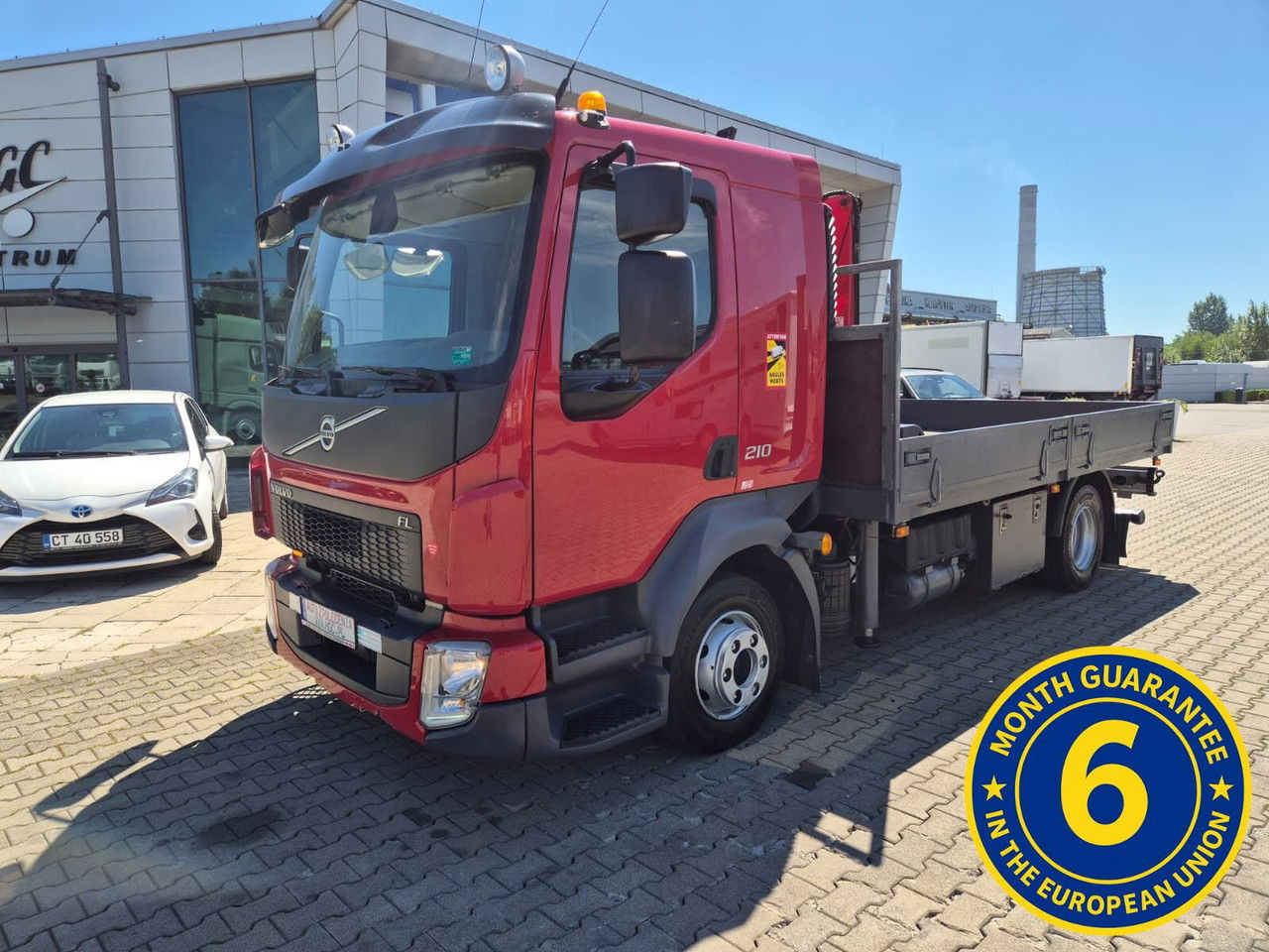 Volvo FL 210 1 Owner / LOW KM / Fassi - شاحنات مسطحة, شاحنة كرين: صورة 1 Volvo FL 210 1 Owner / LOW KM / Fassi - شاحنات مسطحة, شاحنة كرين: صورة 1