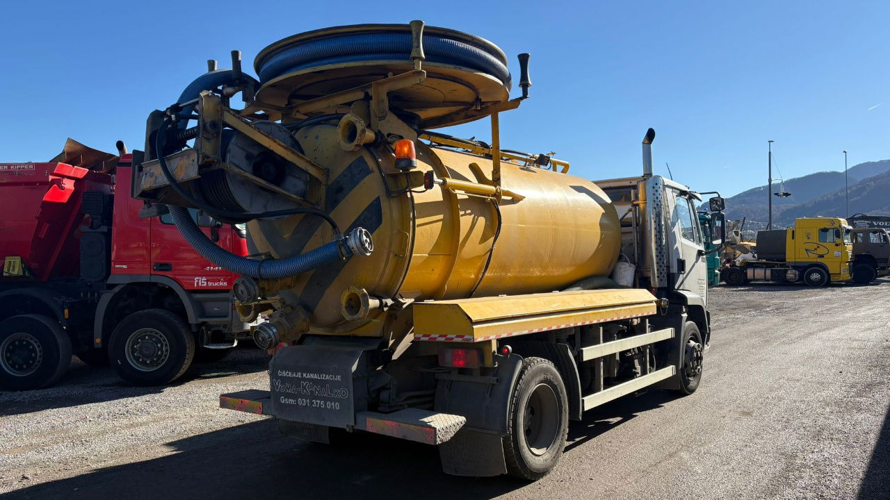 DAF AE55 4x2 vacuum + pressure truck - 8000 liters - شاحنة الشفط: صورة 5 DAF AE55 4x2 vacuum + pressure truck - 8000 liters - شاحنة الشفط: صورة 5