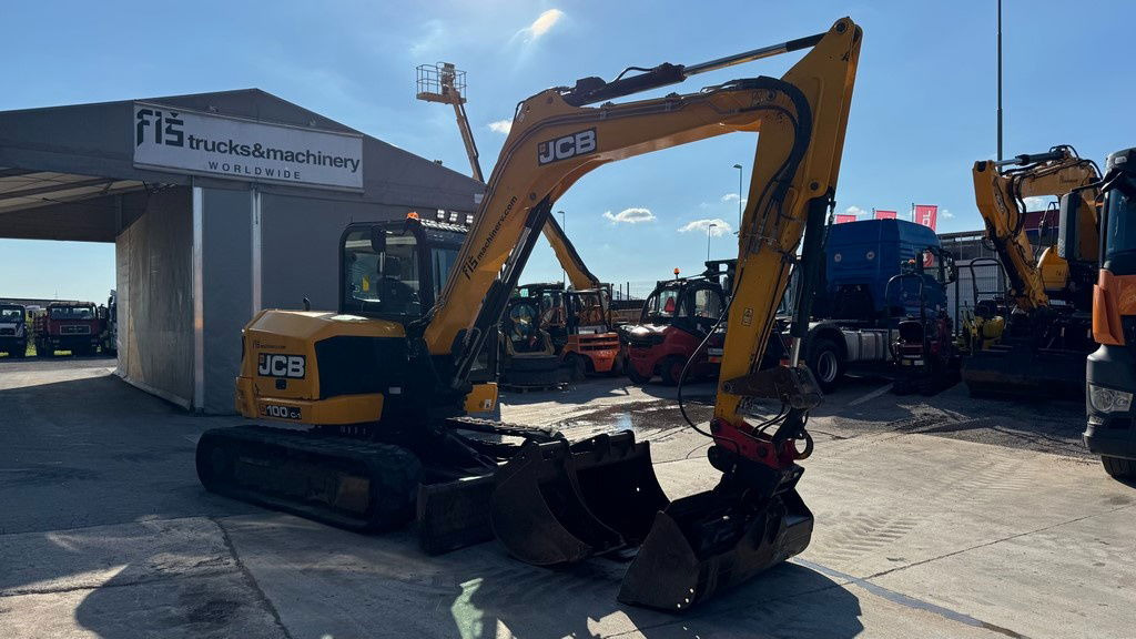 JCB 100C-1 - 3X Buckets - 2018 Year - 4300 Hours - حفارة مُصَّغرة: صورة 2 JCB 100C-1 - 3X Buckets - 2018 Year - 4300 Hours - حفارة مُصَّغرة: صورة 2