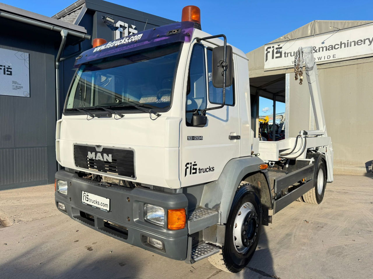 MAN 18.284 LK 4x2 absetz tipper - euro 2 - شاحنات الحاويات / جسم علوي قابل للتغيير شاحنة: صورة 1 MAN 18.284 LK 4x2 absetz tipper - euro 2 - شاحنات الحاويات / جسم علوي قابل للتغيير شاحنة: صورة 1
