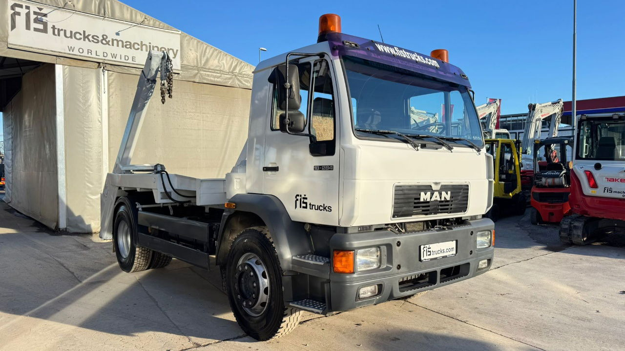 MAN 18.284 LK 4x2 absetz tipper - euro 2 - شاحنات الحاويات / جسم علوي قابل للتغيير شاحنة: صورة 3 MAN 18.284 LK 4x2 absetz tipper - euro 2 - شاحنات الحاويات / جسم علوي قابل للتغيير شاحنة: صورة 3