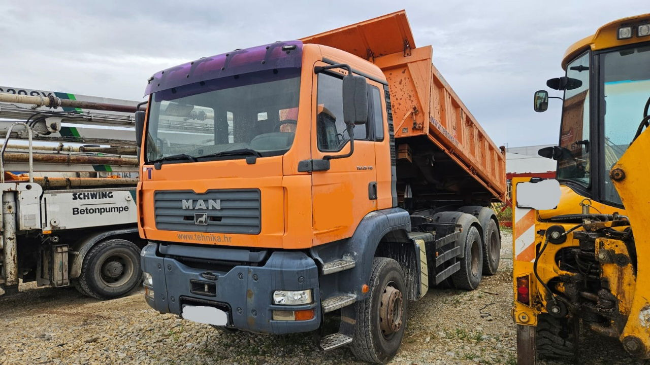 MAN TGA 26.410 6X4 meiller tipper - شاحنة قلاب: صورة 3 MAN TGA 26.410 6X4 meiller tipper - شاحنة قلاب: صورة 3