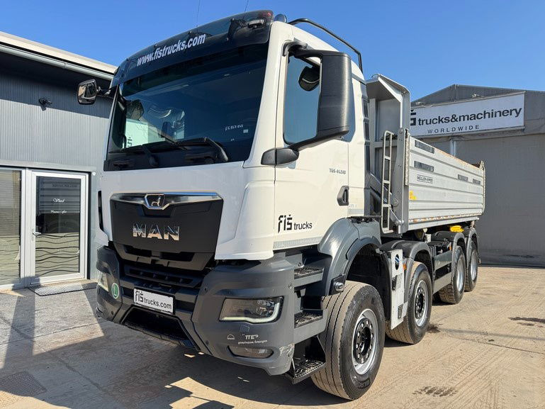 MAN TGS 41.510 8x4 Meiller bordmatic tipper - retarder - Euro 6 - شاحنة قلاب: صورة 1 MAN TGS 41.510 8x4 Meiller bordmatic tipper - retarder - Euro 6 - شاحنة قلاب: صورة 1