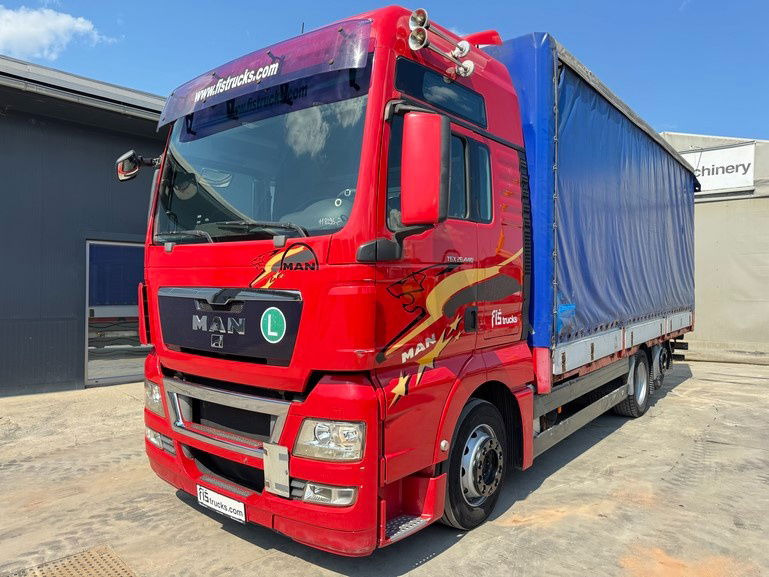 MAN TGX 26.440 6x2 box truck - retarder - lifting+steering axle - شاحنة مقفلة: صورة 1 MAN TGX 26.440 6x2 box truck - retarder - lifting+steering axle - شاحنة مقفلة: صورة 1