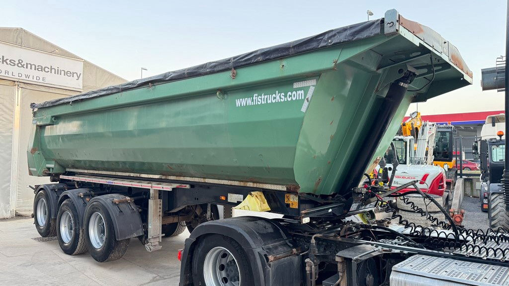 Meiller Kisa 3 - 3-Axle Tipper Trailer - hydr. back side - قلابة نصف مقطورة نصف مقطورة قلابة: صورة 3 Meiller Kisa 3 - 3-Axle Tipper Trailer - hydr. back side - قلابة نصف مقطورة نصف مقطورة قلابة: صورة 3